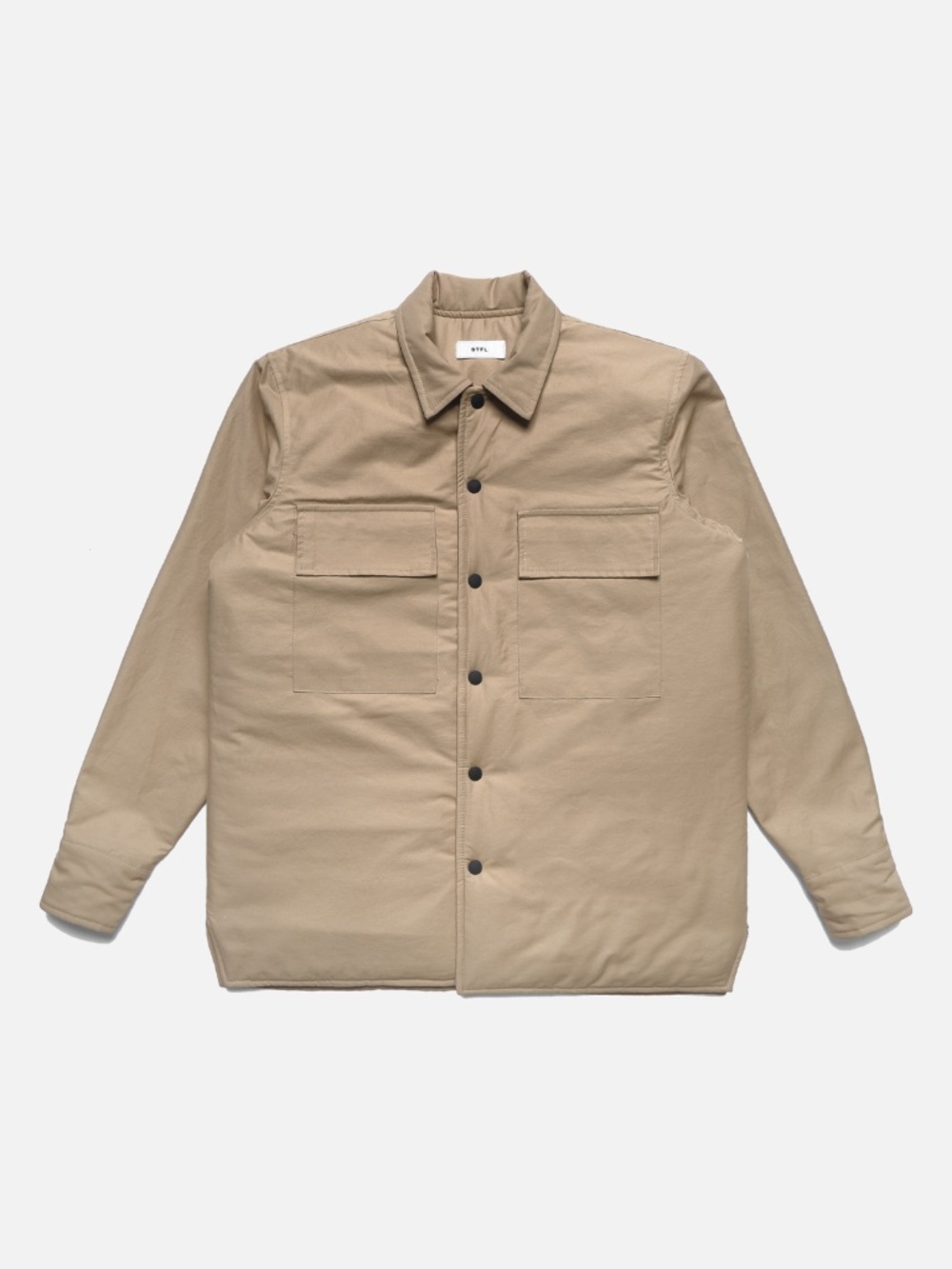 BTFL Padded Work Shirt - Tan, Large